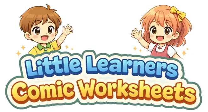 Little-Learners-Comic-Worksheets-For-Kids