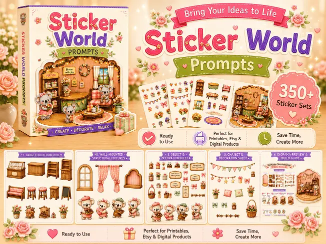 Sticker-World-Prompts