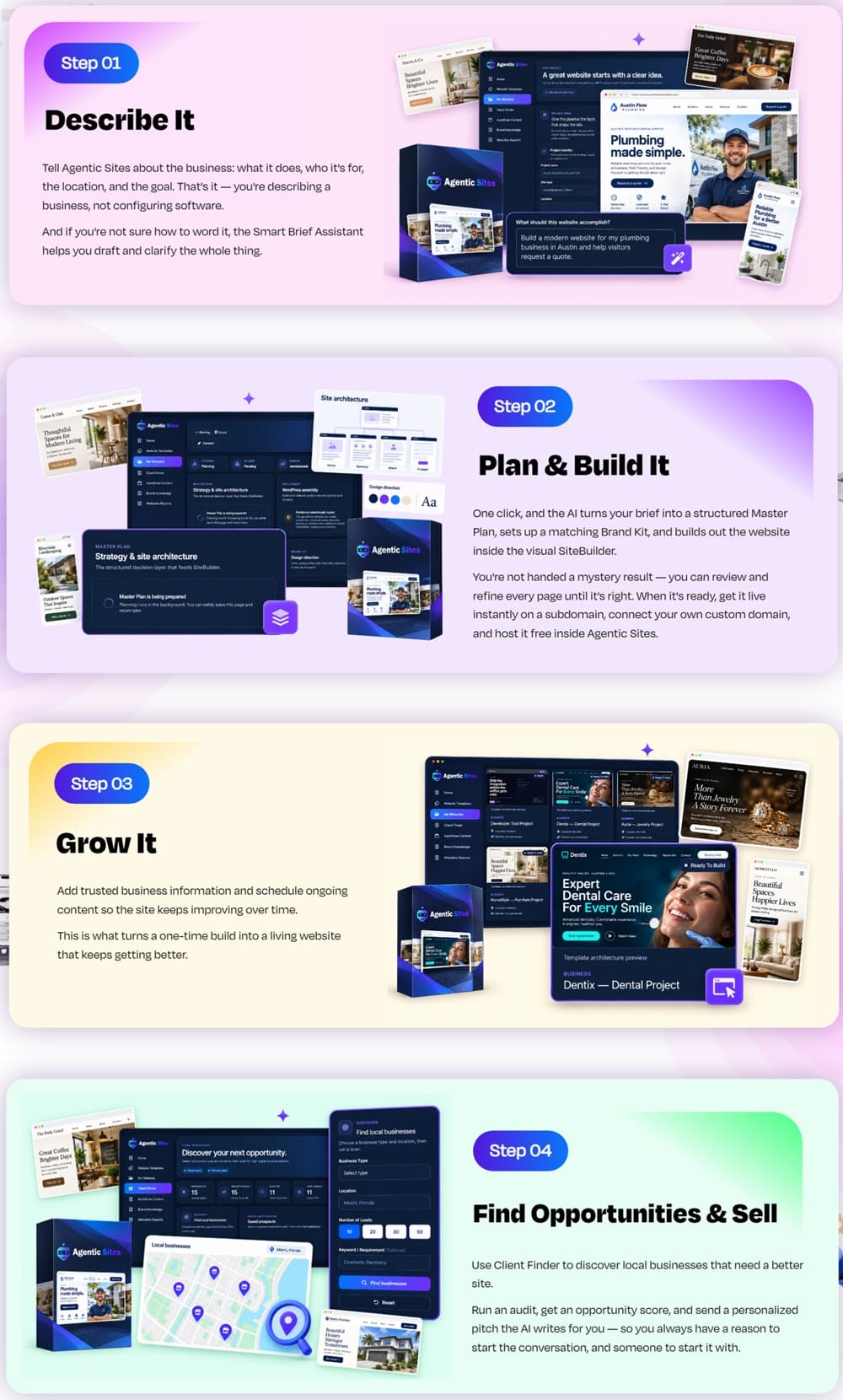 Agentic-Sites-step