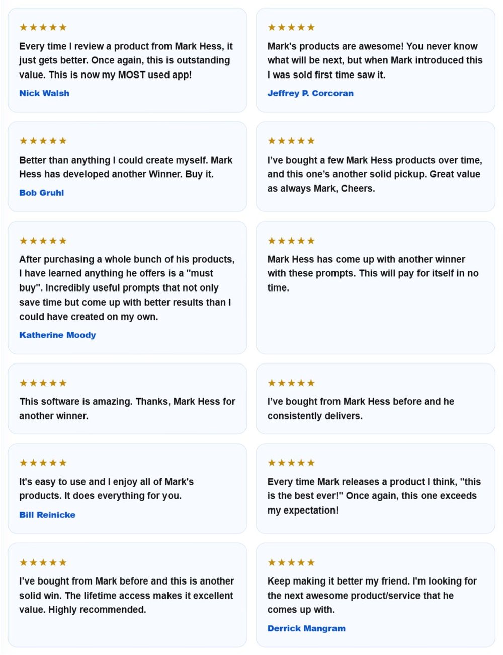 5-Line-Selling-feedbacks