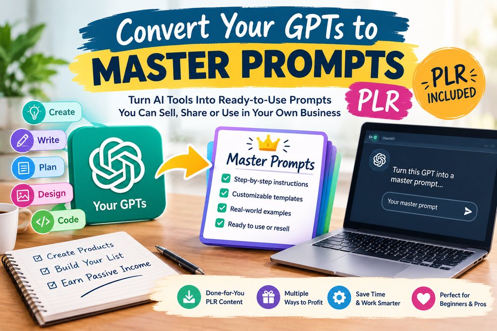 Convert-Your-GPTs-to-Master-Prompts-plr-review-oto