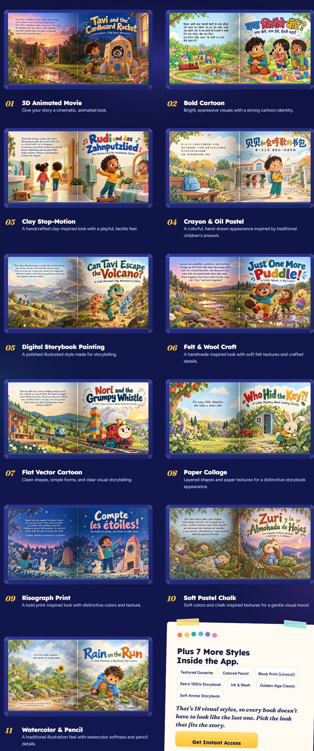 Talking-Deck-Multiple-Visual-Styles